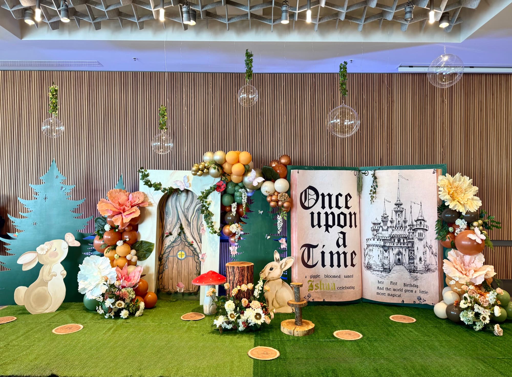 A large custom storybook fabrication for a celebration.