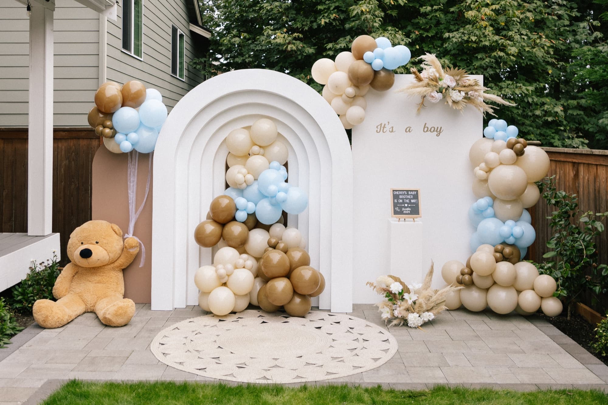 A celebration installation by Events by Juna.