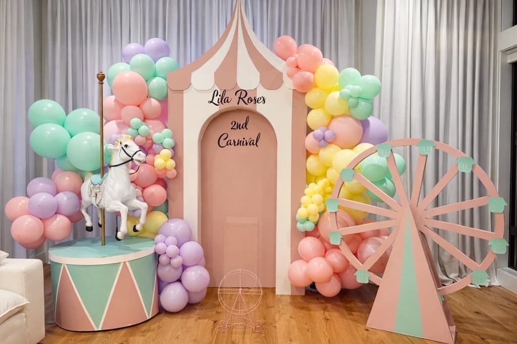 A celebration installation by Events by Juna.